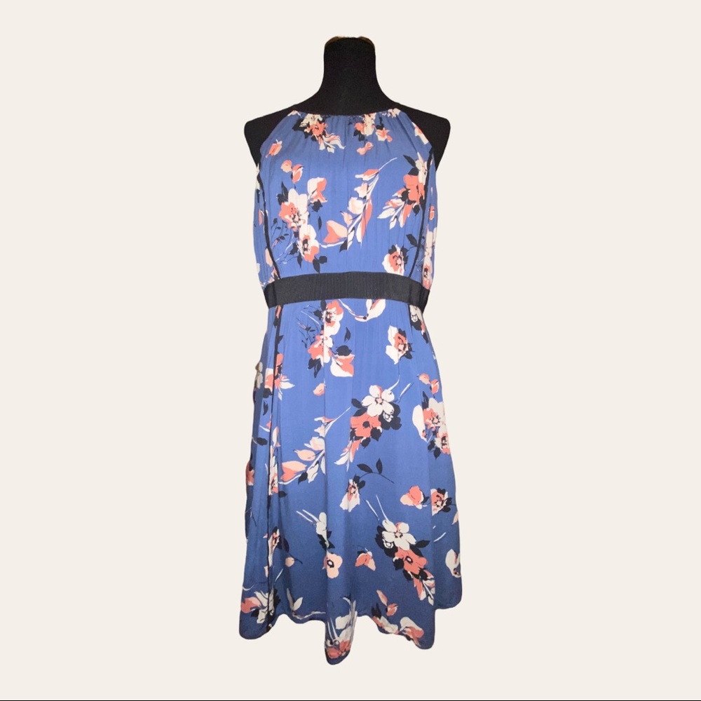 Pretty summer or spring dress for indoor or outdoor.